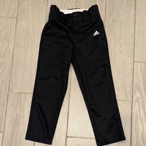 Adidas Kids Black Softball Pants